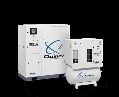 Therefore, the scroll compression principle guarantees high-quality, oil-free air. As a result, the QOF compressor is oil-free in every way. Simplicity And Reliability.