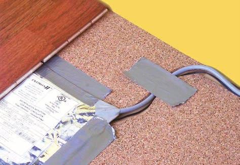 If you ve been considering installing a heated floor in your home, you should consider the benefits of using CeraZorb Synthetic Cork
