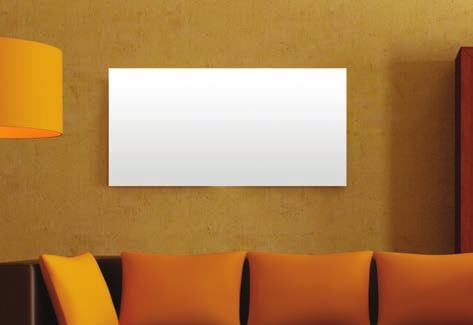 EMBER RADIANT HEATING PANELS The Ember Glass range offers an affordable way to add style and warmth to any room.