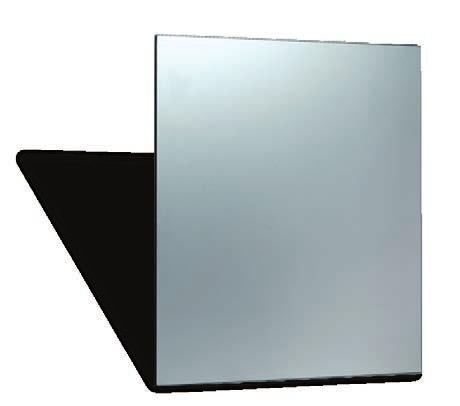 Ember Mirror panels are ideal for bathrooms, because they can effectively replace a