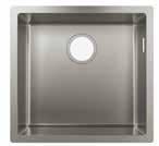 Undermount sinks: simple and elegant. In addition to the conventional sinks for surface-mounted or flush installation, our sinks are also available as undermount versions.