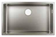 710 660 400 450 S719-U660 Undermount sink Depth 190 mm, for built-in cabinet 800 mm # 43428, - 80 0 Manual waste set: # 43921, -000 Automatic waste set: # 43931, -000 M512-H300 Select single lever