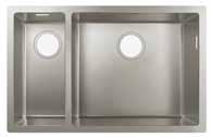 sink Depth 190 mm, for built-in cabinet 800 mm # 43429, - 80 0 Manual waste set: # 43924, -000 Automatic waste set: # 43934, -000 M7116 - H320 with pull-out spray, two spray types, swivel range 110