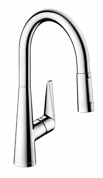 Greater freedom of movement when cooking and washing up. M5116 - H200 Long swivelling spout for tremendous freedom of movement.