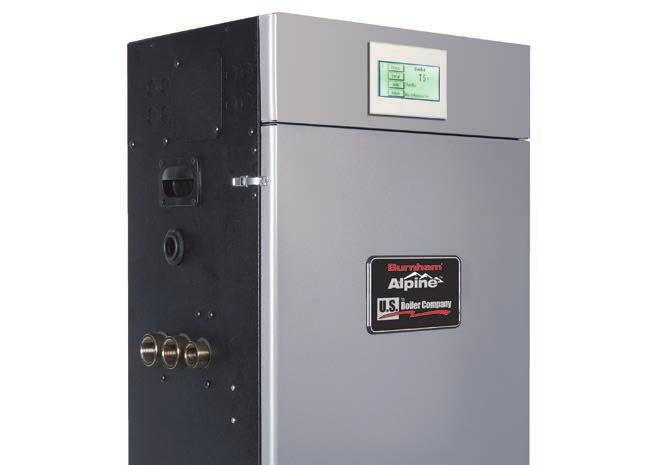 For high temperature systems, such as fin-tube style baseboard systems, or in homes where it may be impractical to vent a boiler directly to outside air without using a chimney, the Burnham ES2,