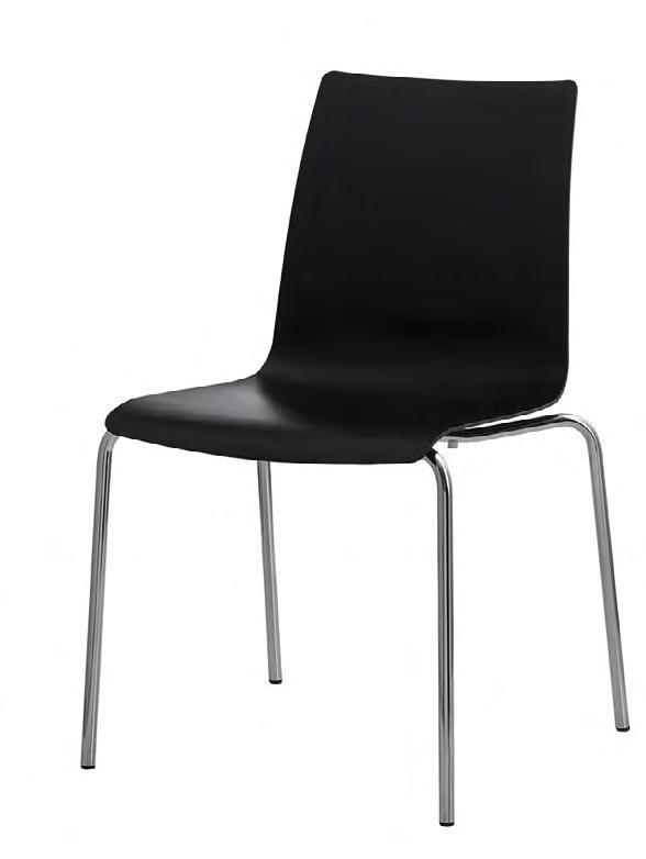 hugo hugo is a round tube chair with an ergonomically