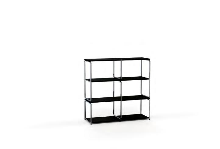 Its supports and shelves are designed to make it extremely versatile,