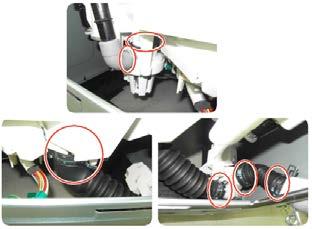 Type Mode Causes Corrective Actions Description of Photo Water Leakage LE Check for any leakage.