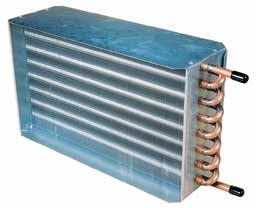 Chilled Water Cooling Coils AAON offers an array of options to satisfy hydronic cooling coil requirements whether the application calls for chilled water only or a glycol solution for freeze