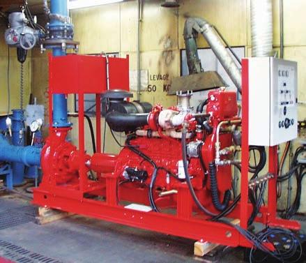 Noise reduction systems Pneumatic and hydraulic motor starters Fuel tank configurations CO 2 fire suppression Low NOx emission Custom-Engineered Systems Custom-engineered and self-contained fire