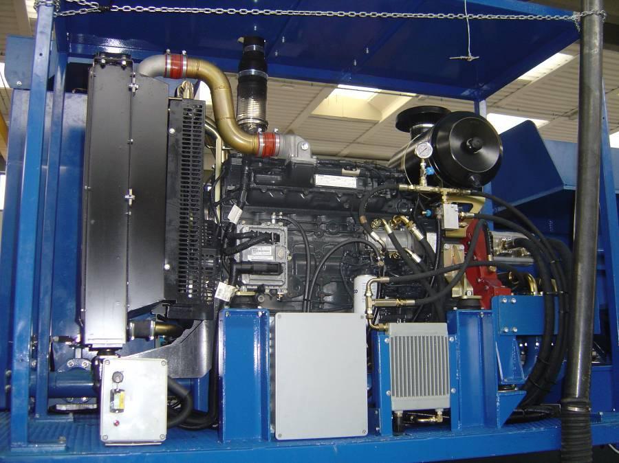 Power unit The advanced Sierra technology enables us to reach high production levels with only a 230 HP engine.
