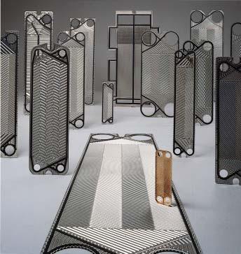Manufacturing Programme SCHMIDT heat exchanger plates SIGMA heat exchanger plates are manufactured mainly from stainless steels.