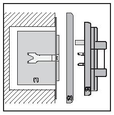 On account of the basically horizontal position of the upper detection level (fig. 2 (A)), automatic switches equipped with the 1.10 m lens can generally be used for indoor applications only. fig.