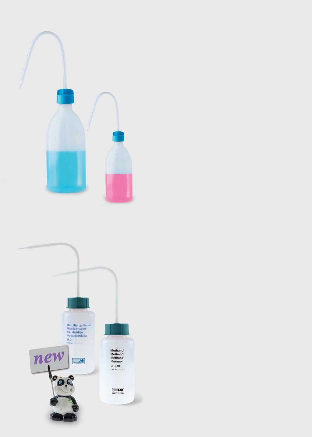 analytical laboratory 99 wash Manufactured from low density polyethylene. They are semi-rigid, translucent, have excellent clarity and easy to use by pressing gently.