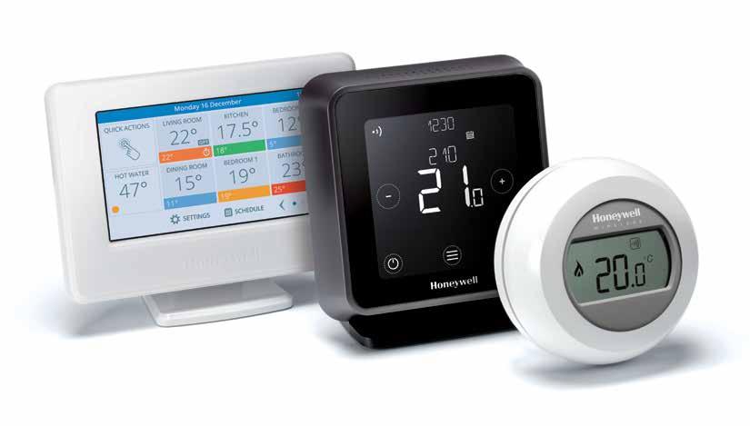 Home evohome multi-zone, Lyric T6 programmable thermostat and Single