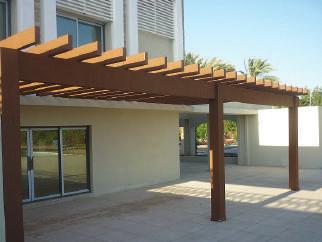 Dura Pergolas in verandas at SEG Doha University Campus
