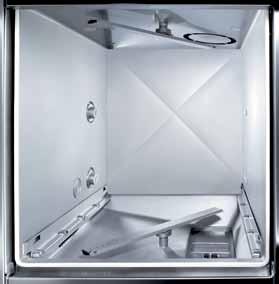 Wash chamber Glass door including chamber illumination Excellent observation of cleaning processes Hands on loading support The PG8527 and PG8528 are available with glass lift doors and wash cabinet
