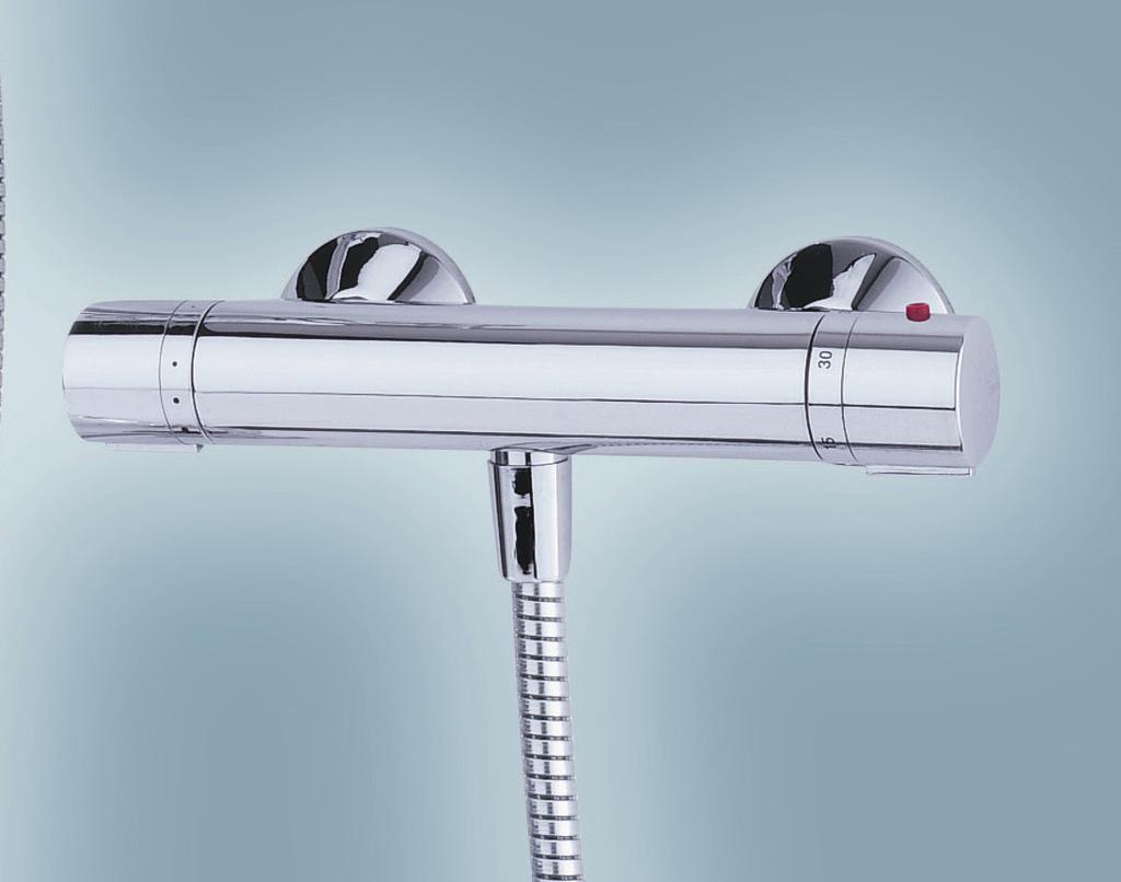 Nene Thermostatic bar mixer shower Installation and Operating Instructions