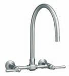 The HiRise faucet offering, with its optimized spout heights, accommodates oversized pots and pans, and reinforces the brushed and polished stainless steel aesthetic.