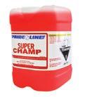 Champ II - item # 2115 A highly alkaline, non-chlorinated, machine dishwashing detergent. Formulated to emulsify grease and heavy food soils. Highly effective in both soft and hard water.