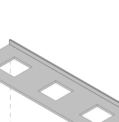 language (flush door shown) door hardware to be selected by architect architect to