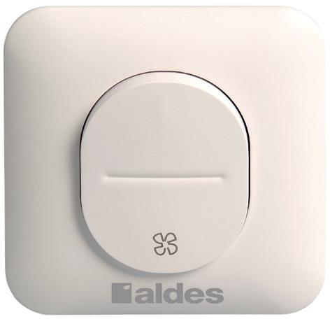 6 RESIDENTIAL AIR PURIFICATION CONTROLS AND ALDESCONNECT AldesConnect application Multifunction remote control 4 speed wired DESCRIPTION Download on the AldesConnect GET IT ON Mobile Aldes app for
