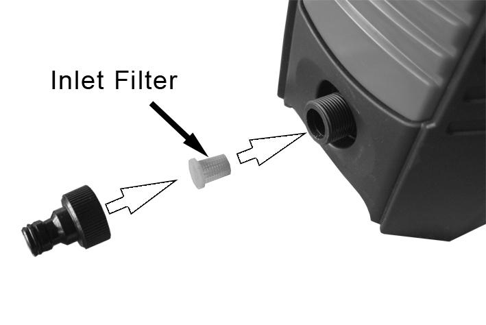 If the nozzle becomes partially clogged or restricted, the pump pressure will pulsate, clean the nozzle immediately by following the instructions below: 1.