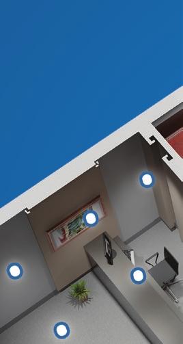 OneButton Setup SmartCast Technology luminaires and dimmers automatically create