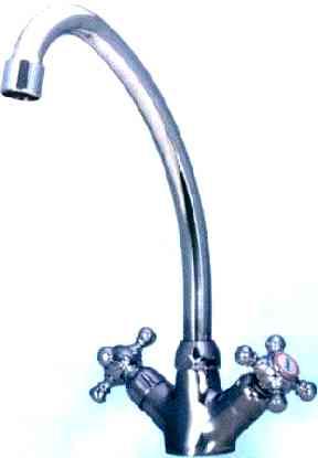 mount faucet 8"
