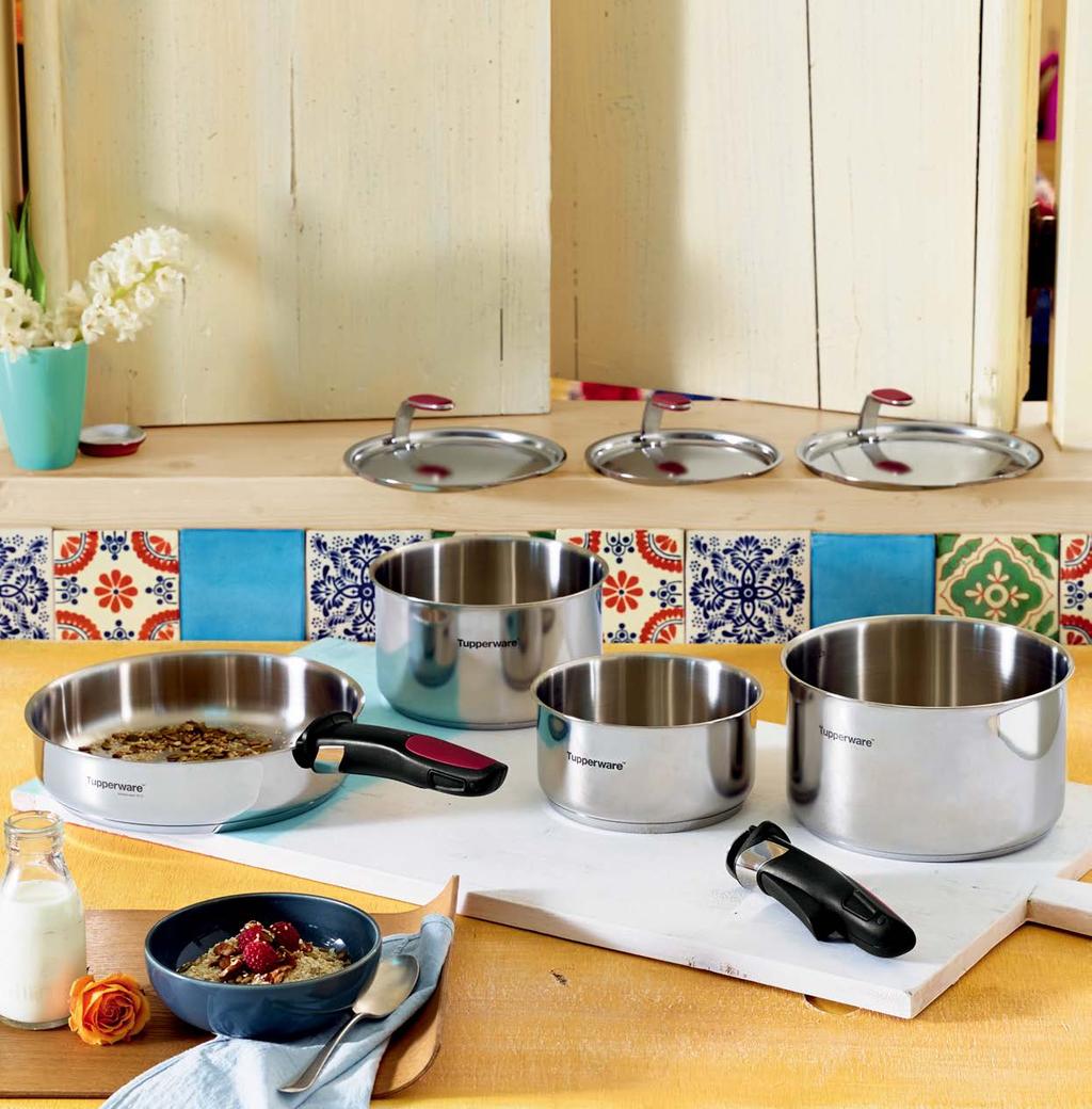Cook in Style Make memorable meals and serve your creations in style. The Compact Cookware Series brings elegance and innovation to your kitchen.