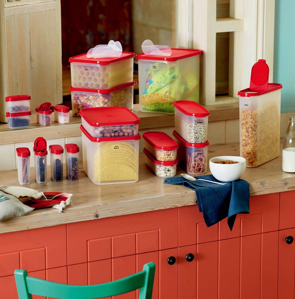 Please click here to see how you can transform your pantry from a mess to an organised haven. 6 Mates for Life Declutter, organise and sort your pantry with these virtually air-tight containers.