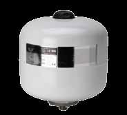 Expansion vessel EC-Eau is supplied complete with all the fittings required to