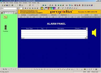 AlarmWorX32 Viewer An ActiveX object is a self-contained, graphic object with dynamic properties.
