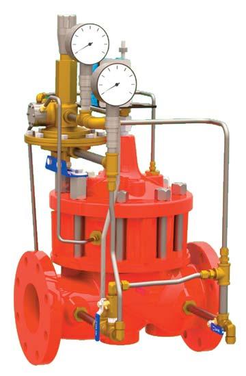 Automatic Breach Control Valve Typical Applications Model 85-09-1 Automatic
