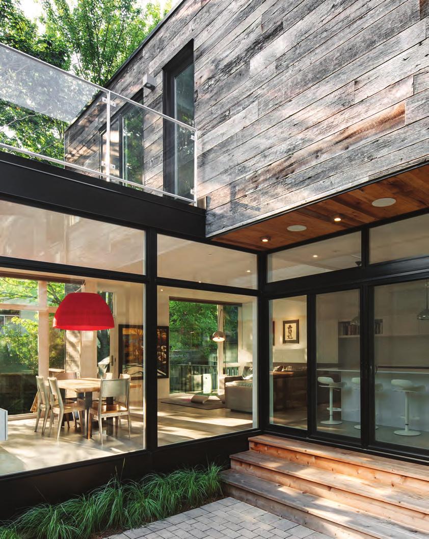 Marvin windows allowed us to create the strong indoor-outdoor connection our