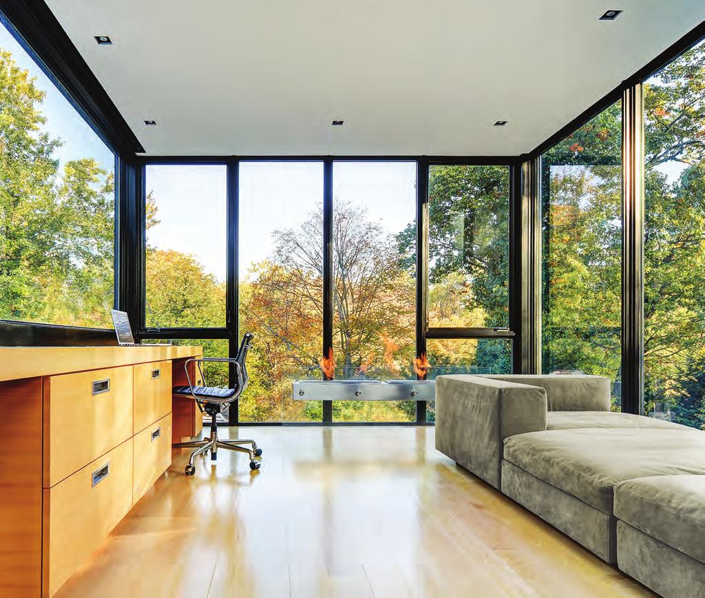 OVERLOOK RENOVATION // WASHINGTON, D.C. In almost all of my projects we have large expanses of window walls.