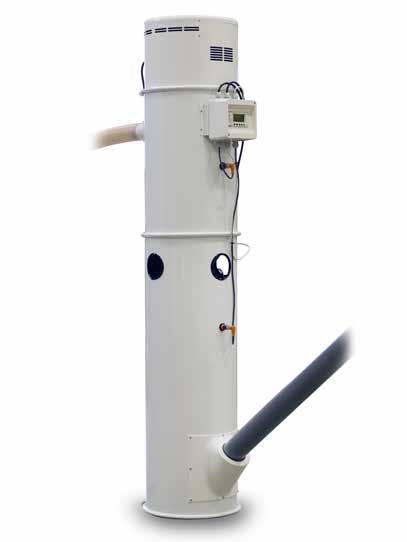 To maintain a good combustion, this feed auger is a good alternative. The auger is placed between the fuel supply auger and the burner.