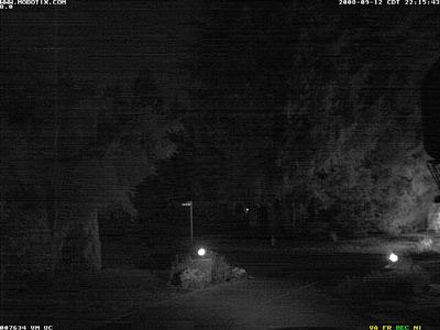 Enlarge Security camera view with