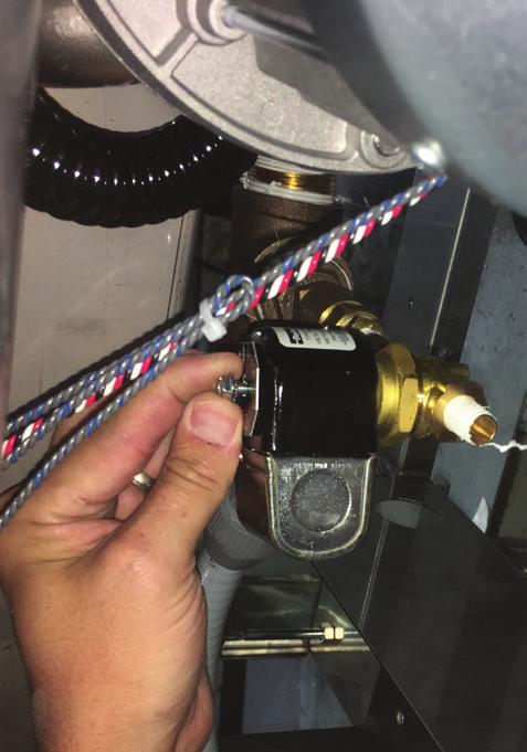 Connect the drain discharge piping (not supplied) to the