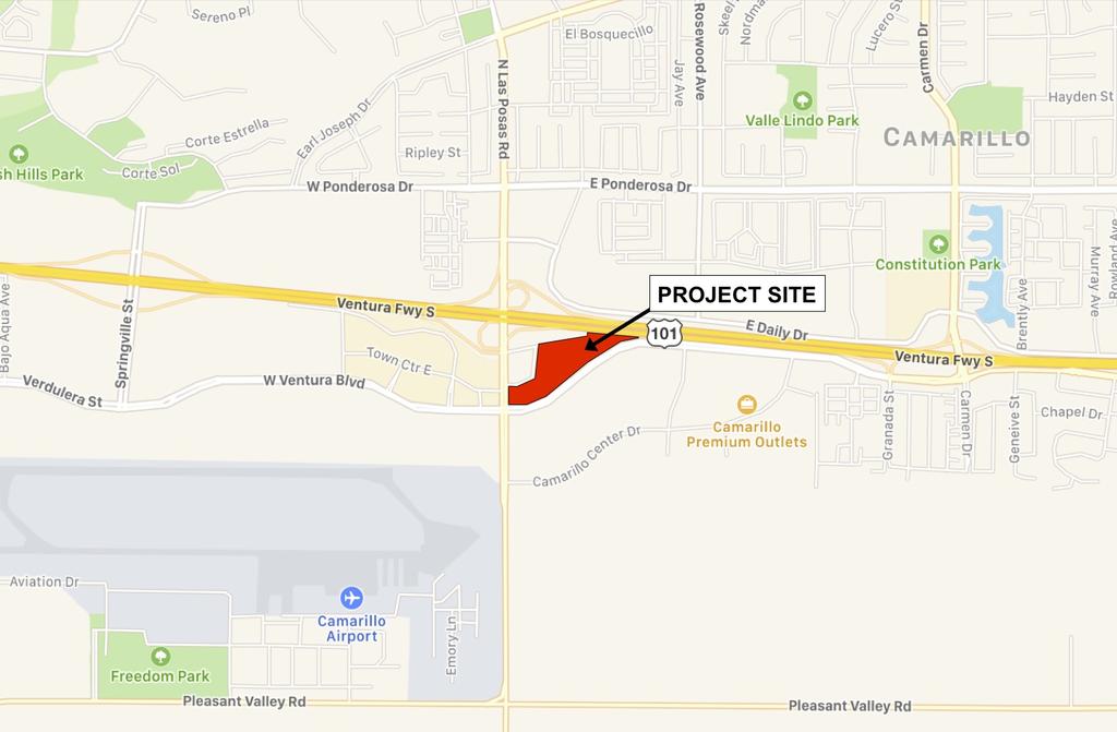 Project Description The proposed project site is located at the northeastern corner of Las Posas Road and E. Ventura Boulevard as illustrated in Figure 2.