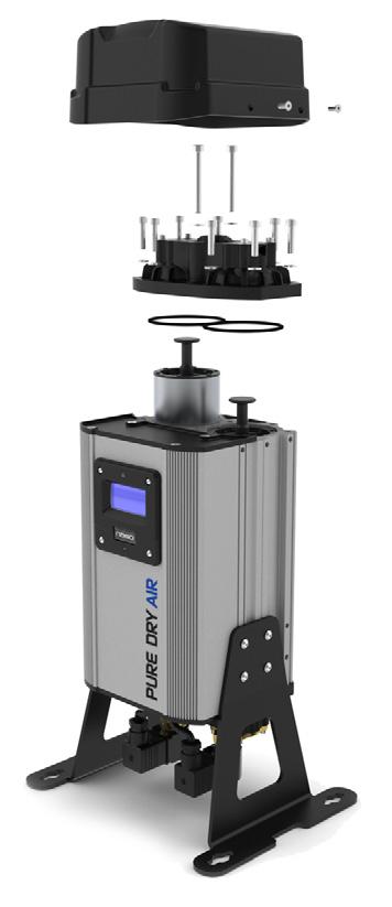 nano D-Series 1 compressed air dryers Clean and dry compressed air is easily achieved with the new range of nano D-Series 1 ultra-high purity compressed air dryers.