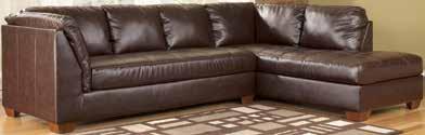 SOFA 44800 DURABLEND MAHOGANY -17-66 Sectional -08 Oversized Accent Ottoman -16 LAF Corner Chaise -17