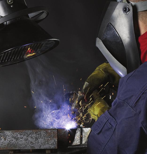 Fire risk under control Plymovent understands the causes of fire at different welding applications in the metalworking industry better than anyone.