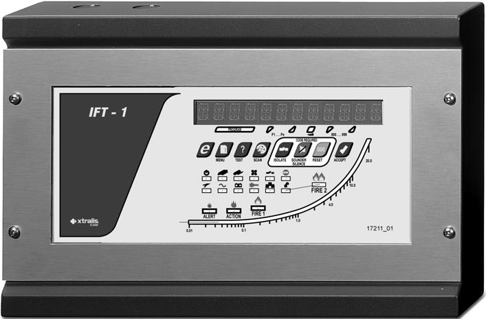 ICAM by Xtralis ICAM IFT-P Product Guide D Remote Display Unit The Remote Display Unit (RDU) allows the IFT family of aspirated smoke detection systems to be monitored, controlled and programmed