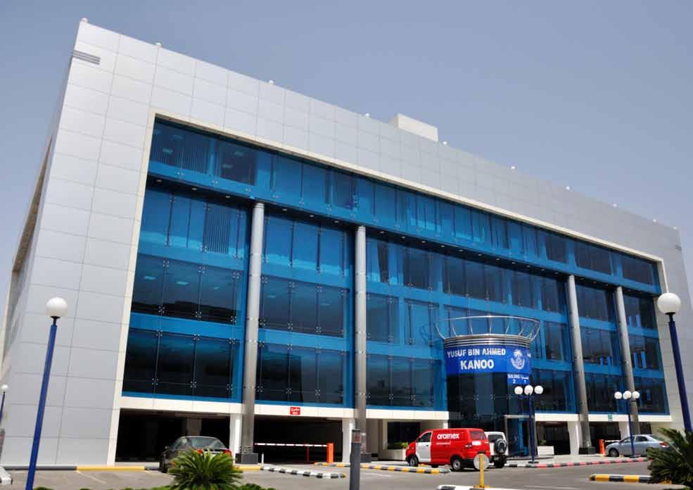 Yousuf Bin Ahmed Kanoo Office Building, Jeddah This building was designed to reflect the importance of Yousuf Bin Ahmed Kanoo Company as a leading company in business and trade.