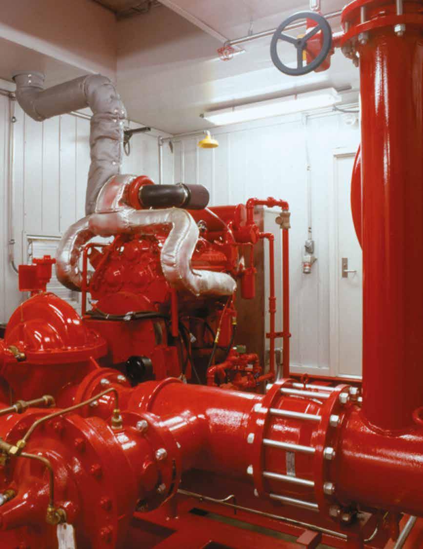 COMMERCIAL BUILDING FIRE PUMP SYSTEM You will benefit from designs that are tough and versatile to meet your pumping needs.