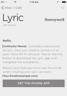 Lyric Enter Contractor Mode To enter Contractor Mode, press and hold the Lyric logo for 5 seconds. Then tap Confirm to begin using Contractor Mode.