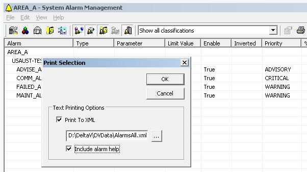 Bulk Editing Alarm Help Introduction User-defined import/export (Bulk Edit) is generally used to speed up the configuration of database objects that are normally created in large quantities, such as
