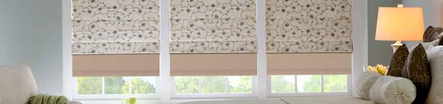 Shades Twin Shade Twin Shade The Twin Shade is a dual shade system with a beautiful roman shade on the front and a roller shade on the back that acts like a movable lining.