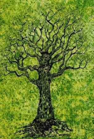 In the traditional interpretation, the Tree of Life symbolizes the tree in the Garden of Eden, which provides immortality or eternal life.